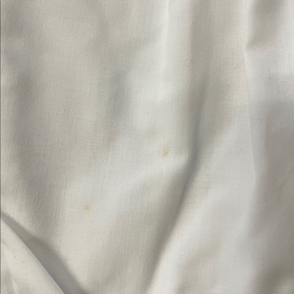 White Baby Romper with Red Candy Cane Embroidery - Picture 5 of 9